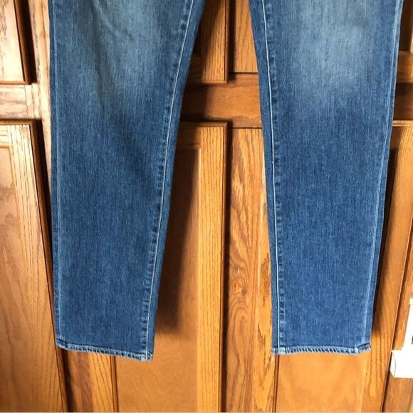 Paige Jimmy Jimmy Skinny Jeans Blue Tiger Lily Wash Mid Rise Stretch - 29 - Picture 5 of 12